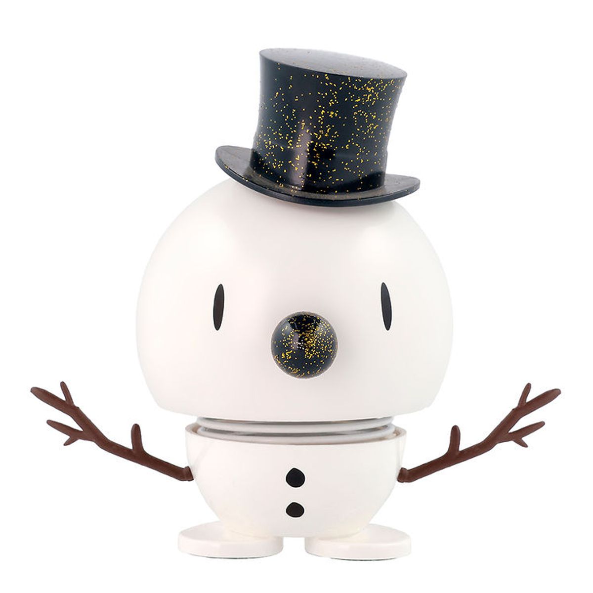 Hoptimist Snowman - Medium - 10,8 cm - White/Blue