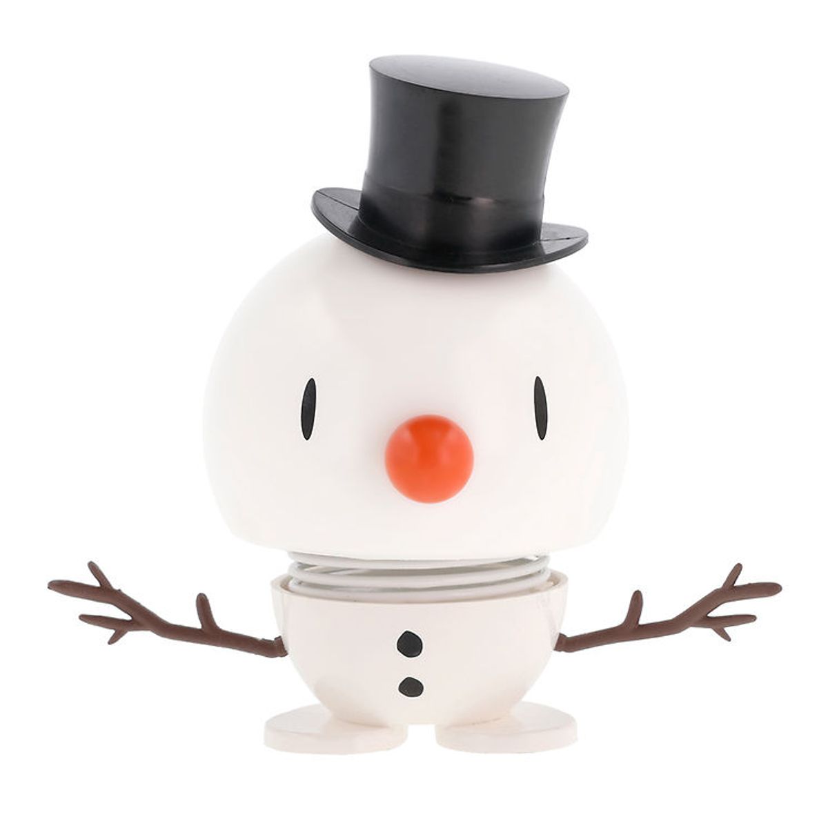 Hoptimist Snowman - Medium - 10,8 cm - Hvid