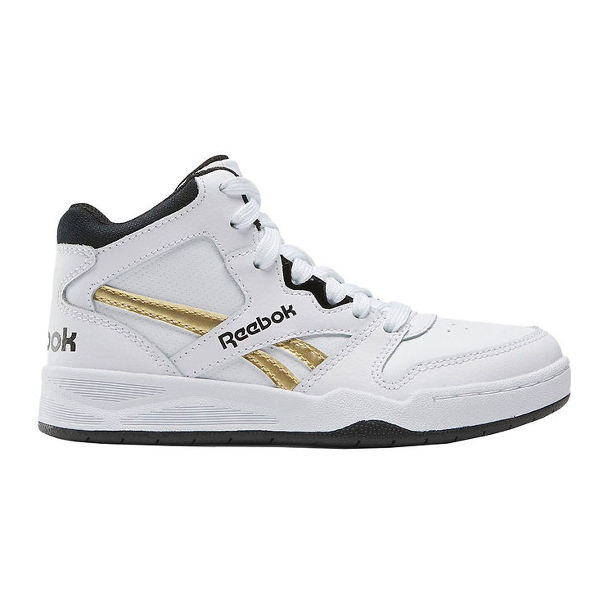 Reebok Classic Støvler - BB4500 Court - Hvid m. Sort/Guld