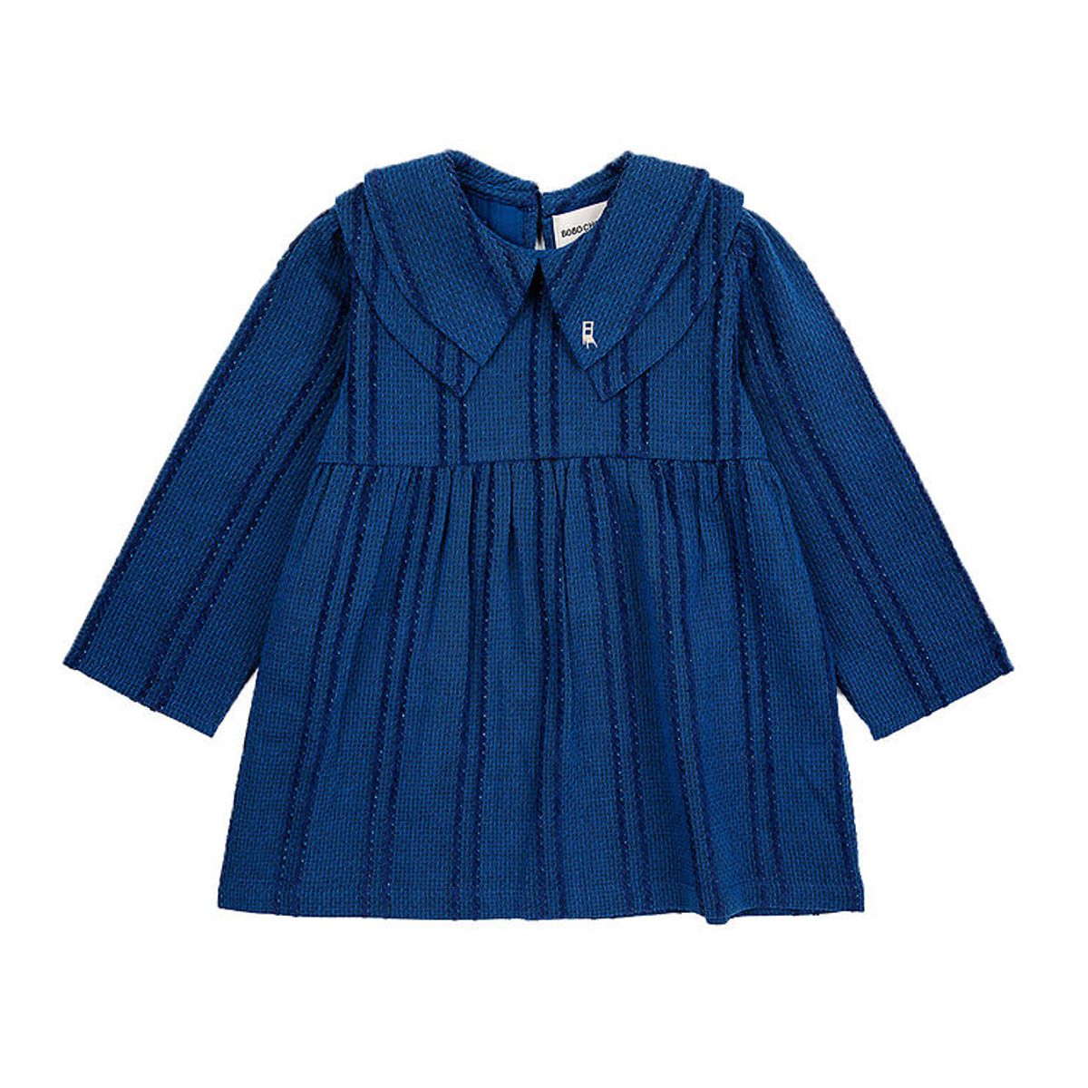 Bobo Choses Kjole - Baby Lurex Striped - Blå