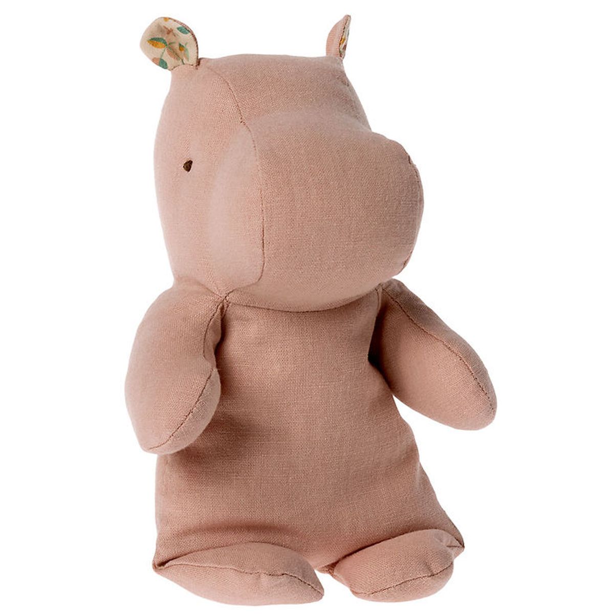 Maileg Bamse - Safari Friends - Flodhest - Lille - Soft Rose