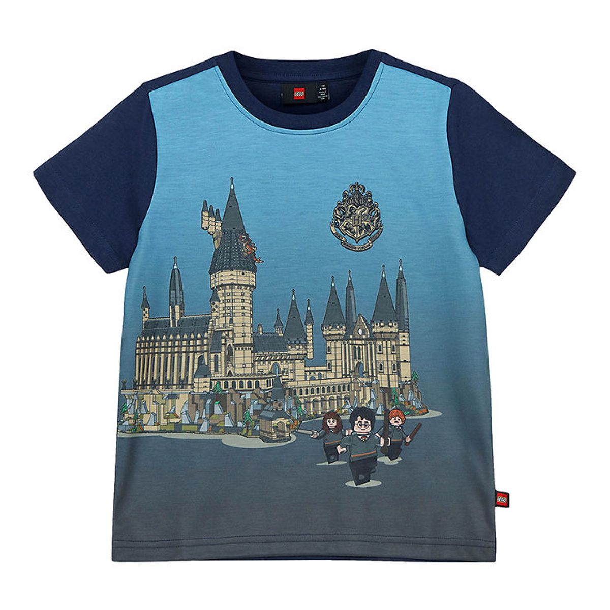 LEGO ® Harry Potter T-shirt - LWTano 116 - Dark Navy m. Hogwarts