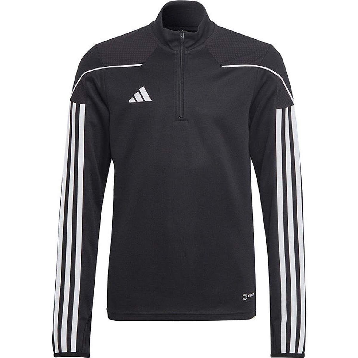 adidas Performance Bluse - Trio 23 Leauge - Sort/Hvid m. Lynlås