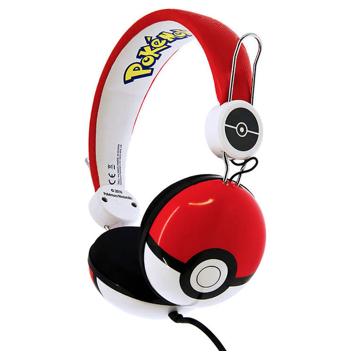 OTL Høretelefoner - Pokemon - On-Ear Dome Tween - Pokeball - Rø