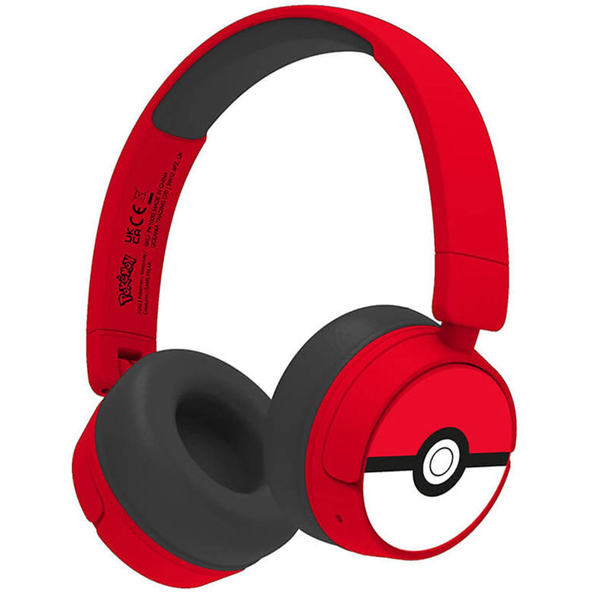 OTL Høretelefoner - Pokemon - On-Ear Junior - Wireless - Rød