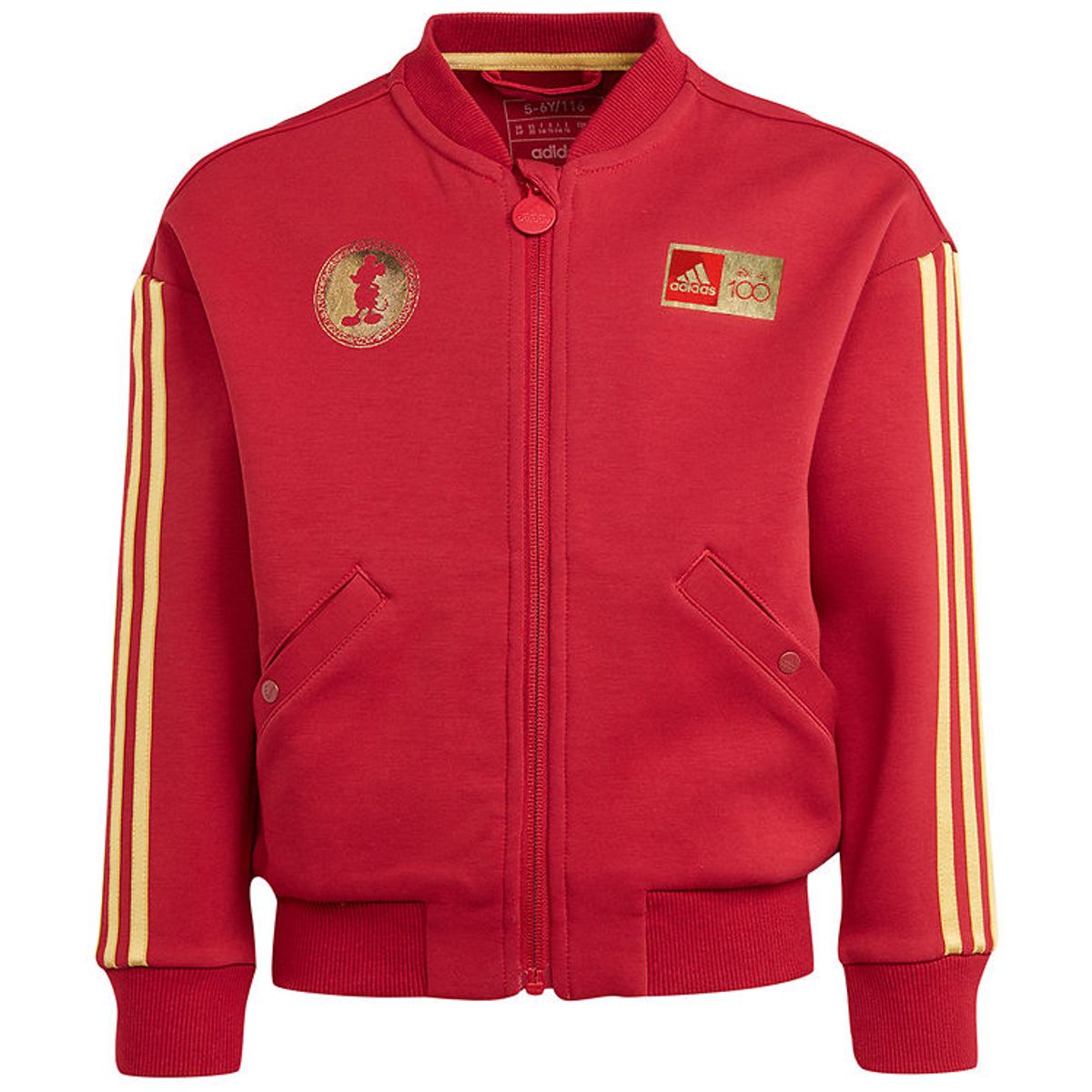 adidas Performance Cardigan - LK DY 100 TT - Rød/Guld m. Disney