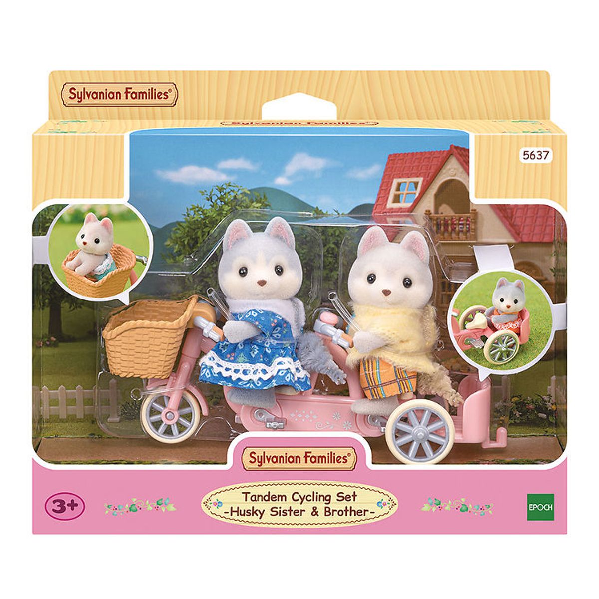 Sylvanian Families - Tandem Cycling Set - 5637