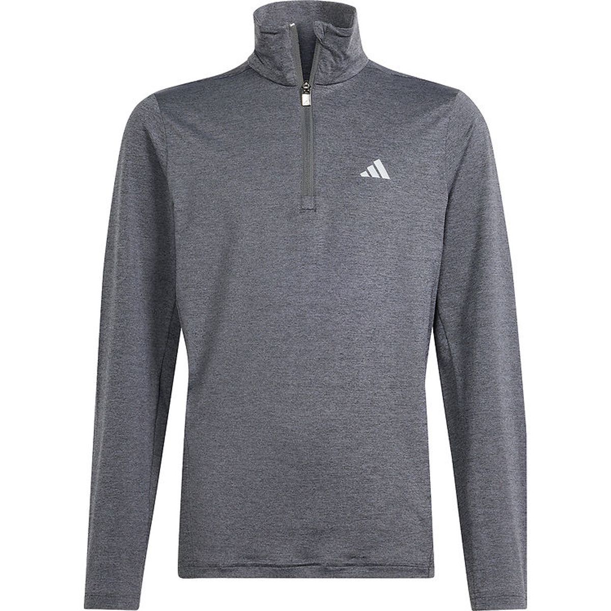 adidas Performance Bluse - J Hea 1/2 Zip - Grå Meleret