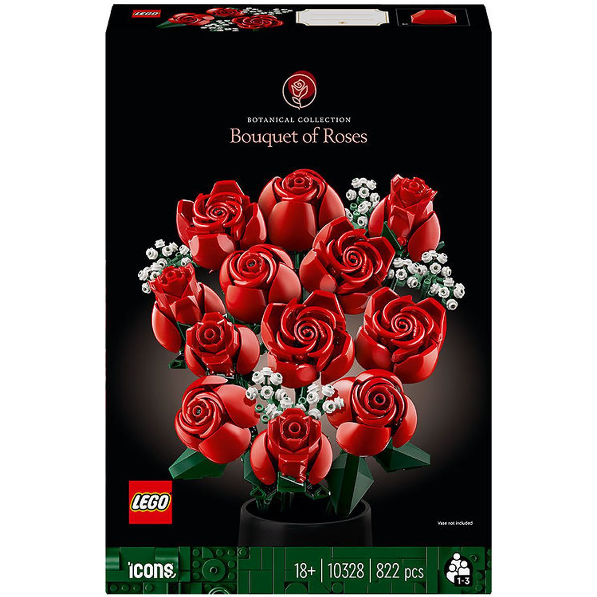 LEGO ® Icons - Buket Roser 10328 - 822 Dele