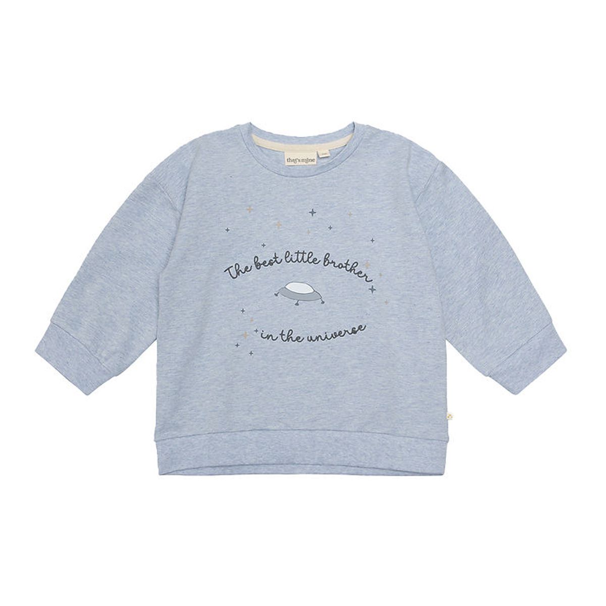 That's Mine Sweatshirt - Finley Little Brother - Light Blue Mela