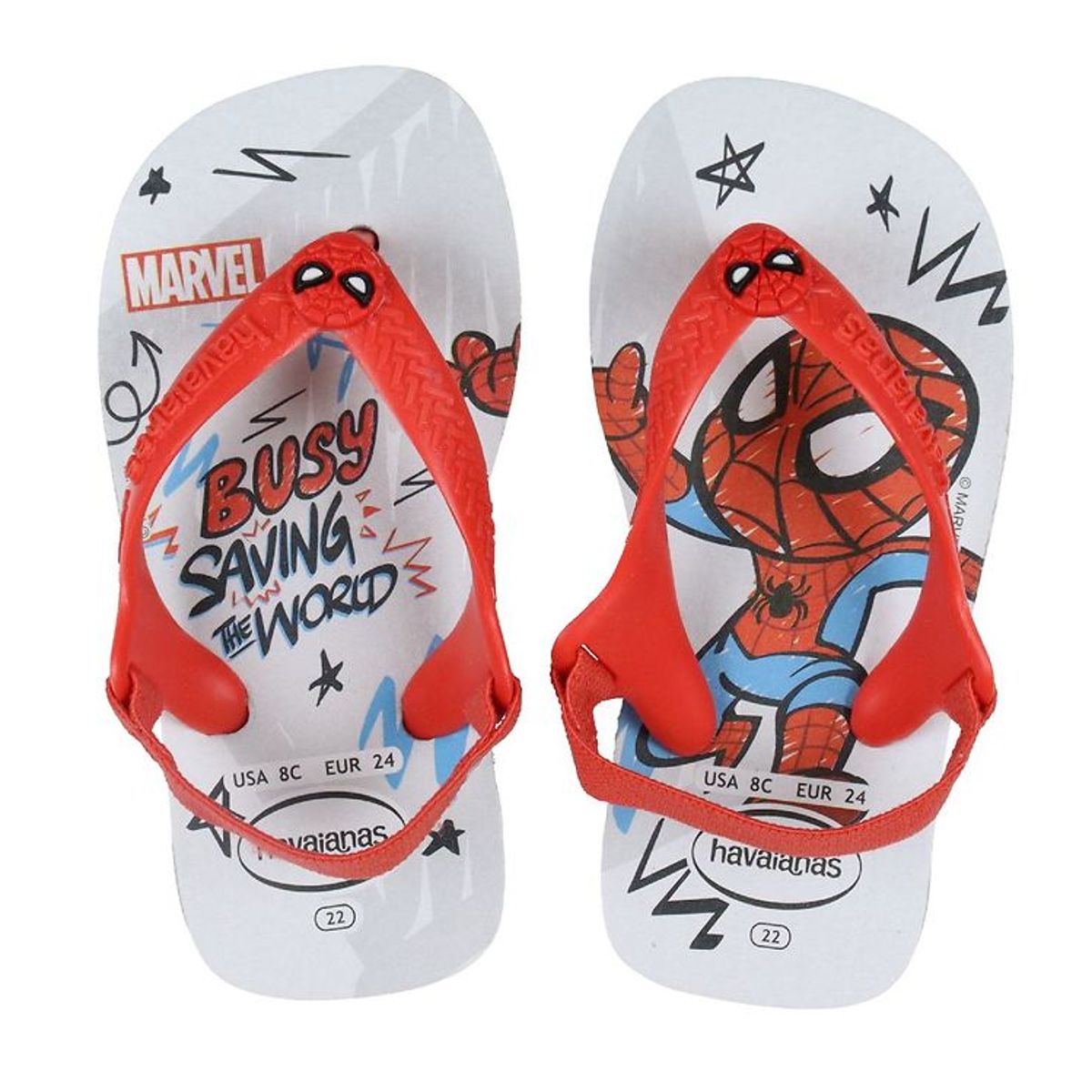 Havaianas Klipklapper - Baby Marvel - Ice Grey