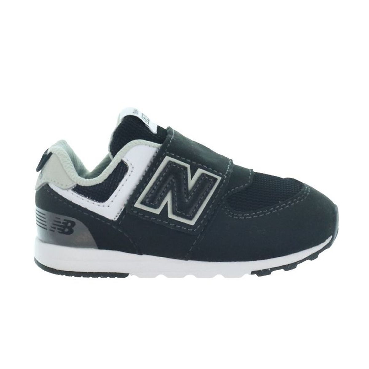 New Balance Sko - 574 - Black/Silver Metalic