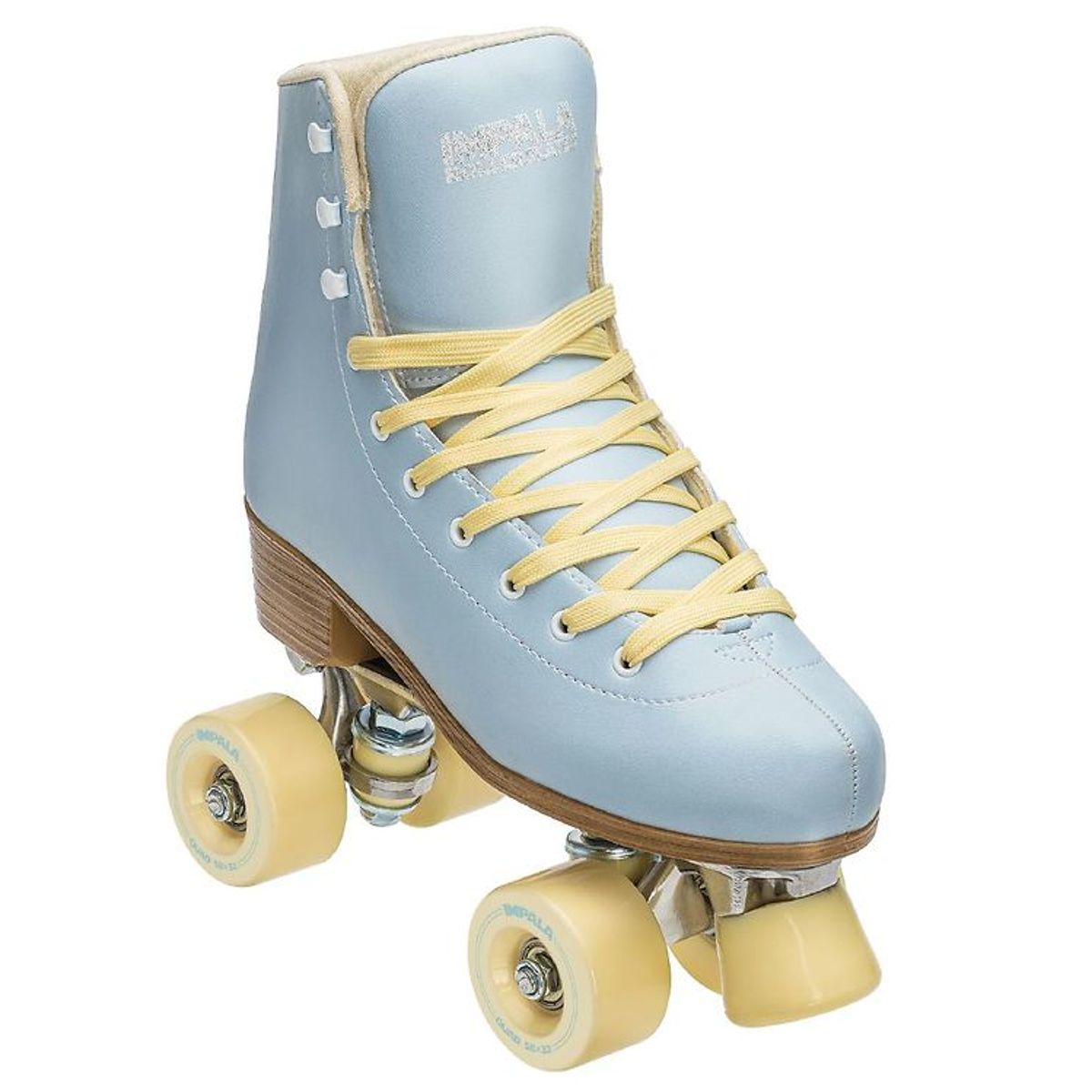 Impala Rulleskøjter - Quad Skate - Sky Blue/Gul