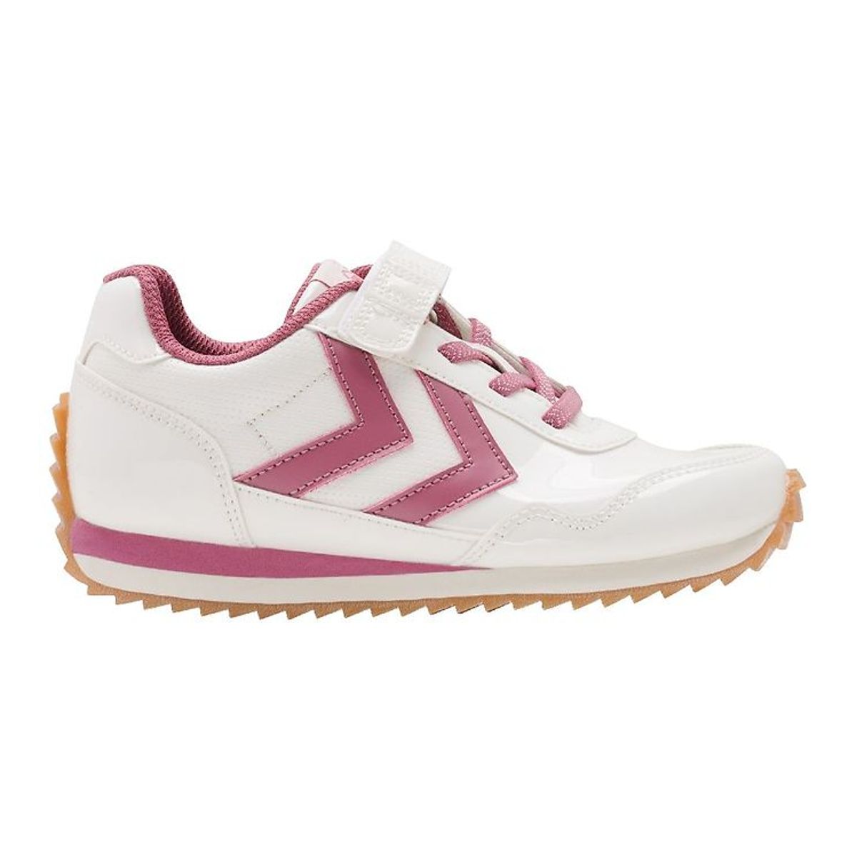 Hummel Sko - Reflex Bubblegum Jr - Hvid/Rosa