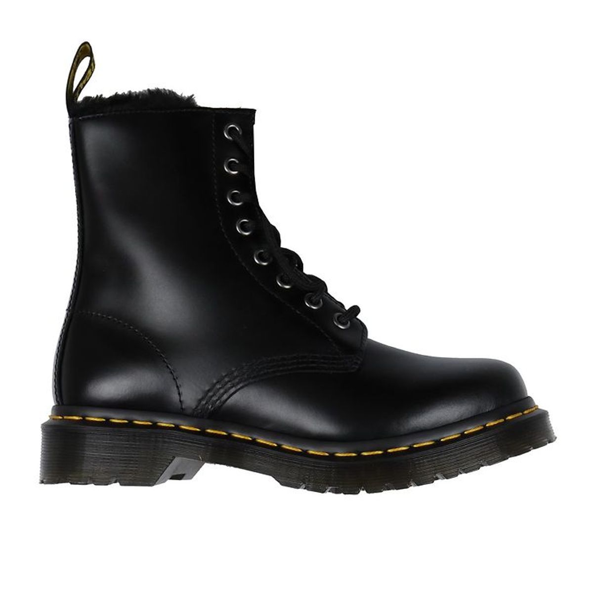 Dr. Martens Vinterstøvler m. For - 1460 Serena - Dark Grey/Atlas