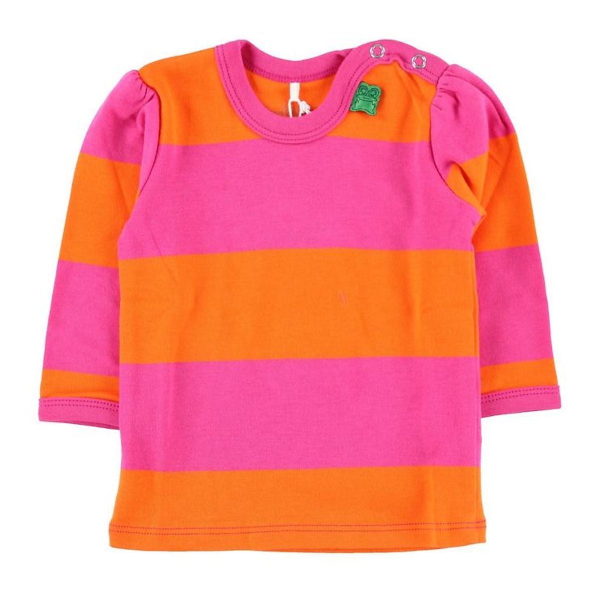 Freds World Bluse - Orange/Pink stribet