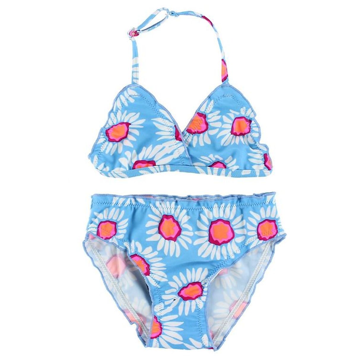 Color Kids Bikini - Vivi - Lyseblå m. Blomster