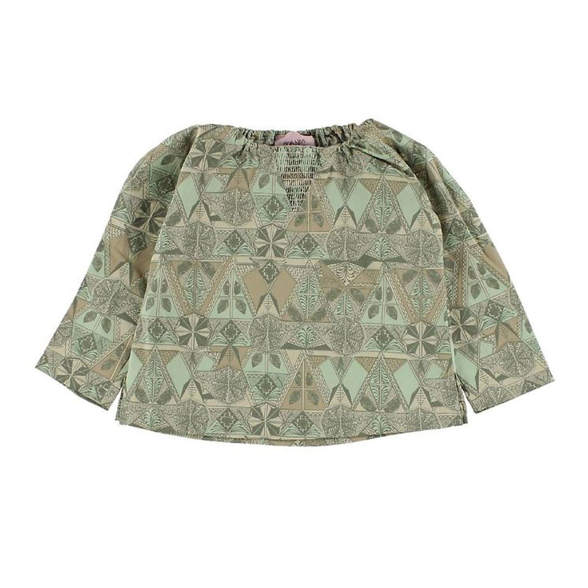 Noa Noa miniature Bluse - Rosa m. Print