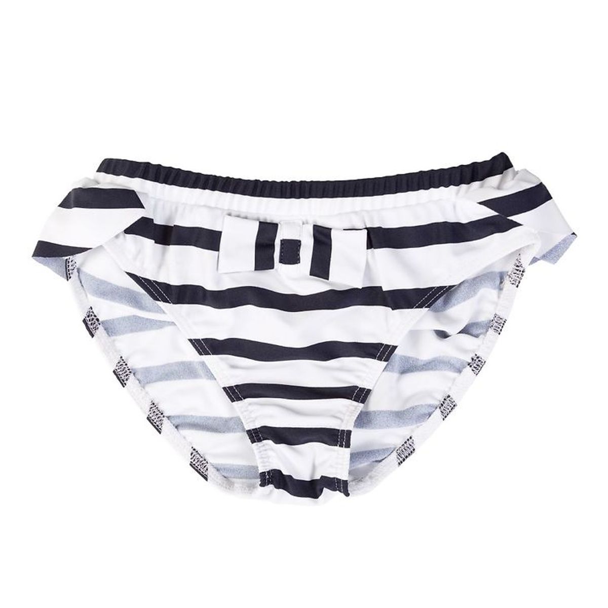 Petit Crabe Bikinitrusser - Zoe - UV50+ - Hvid/Navystribet