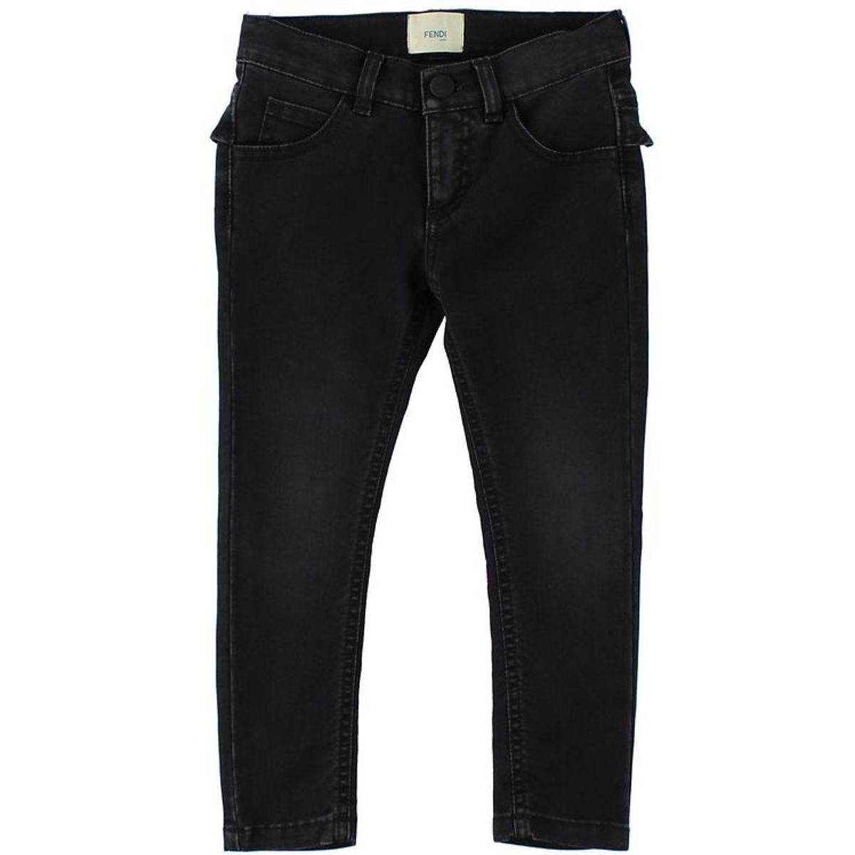 Fendi Kids Jeans - Sort m. Flæse