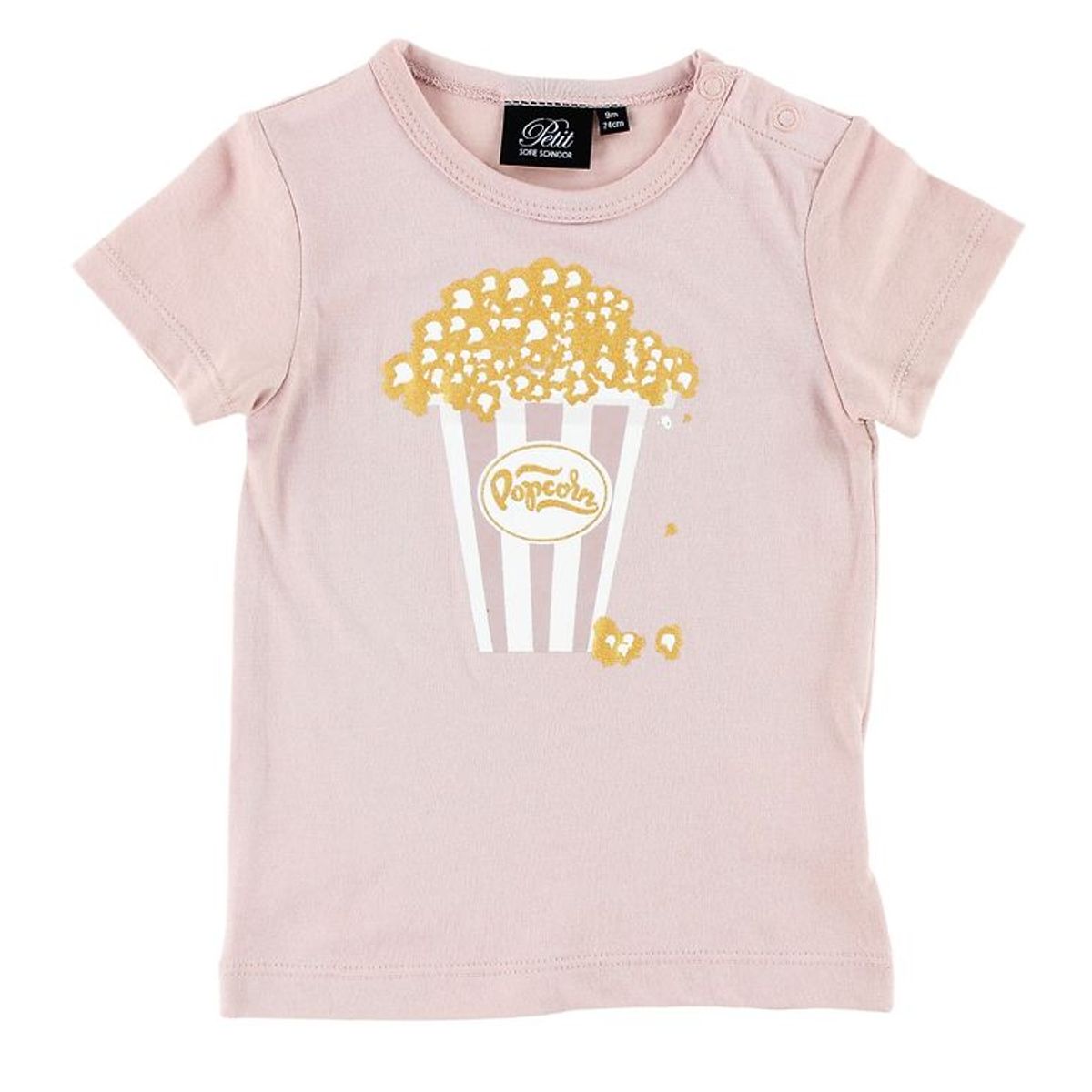 Petit by Sofie Schnoor T-shirt - Støvet Pudder m. Popcorn