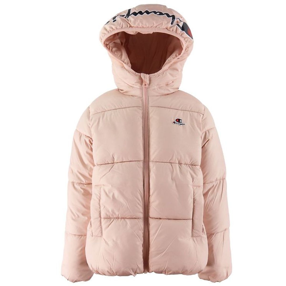 Champion Hooded Dynejakke - Rosa