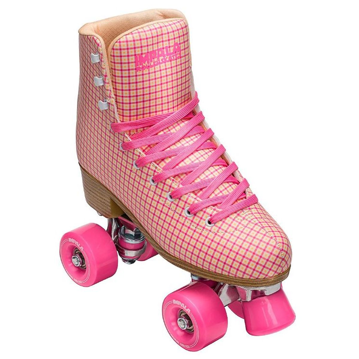 Impala Rulleskøjter - Quad Skate - Pink Tartan