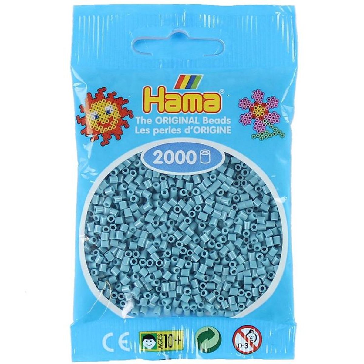 Hama Mini Perler - 2000 stk. - 31 Turkis