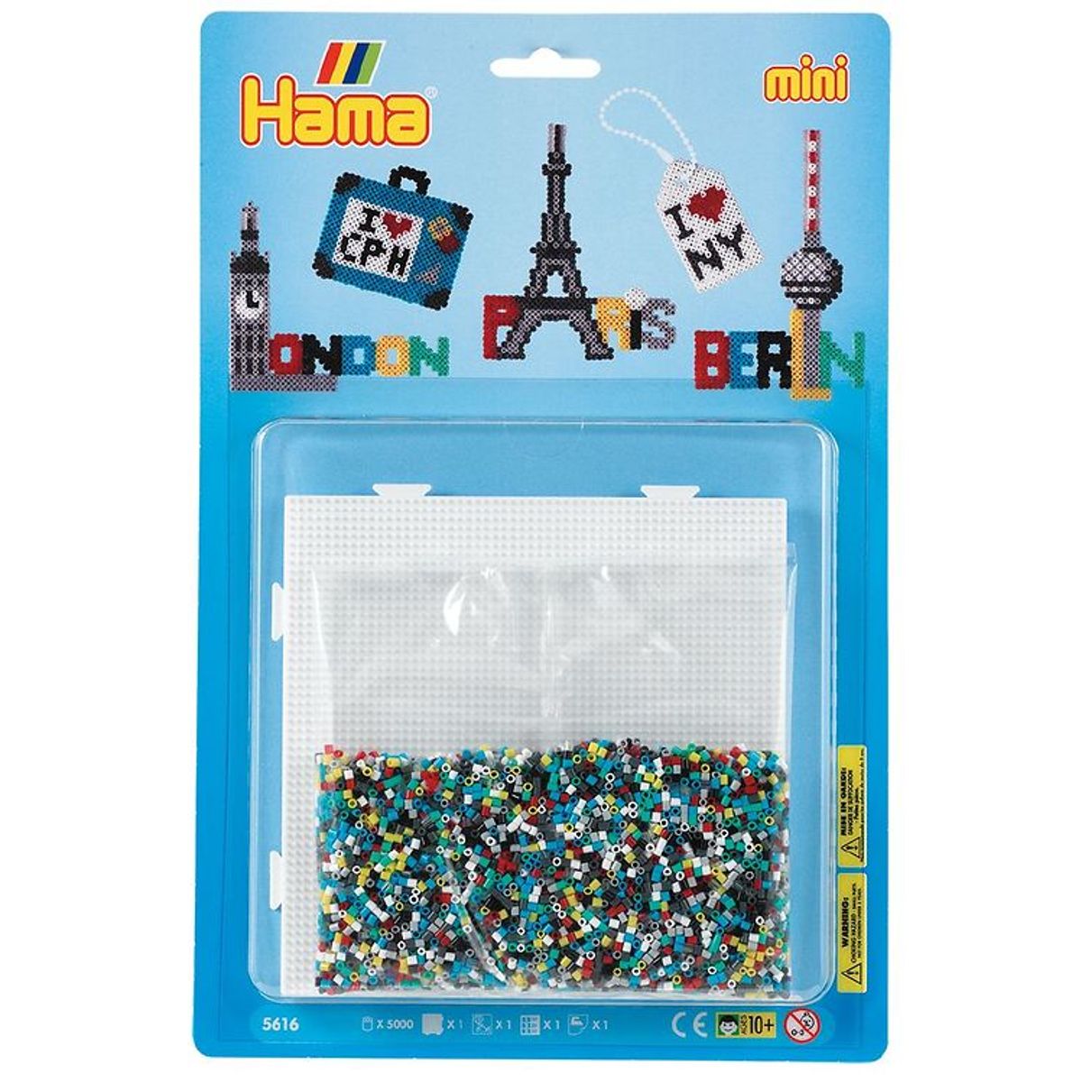 Hama Mini Perler - 5000 stk. - Rejser