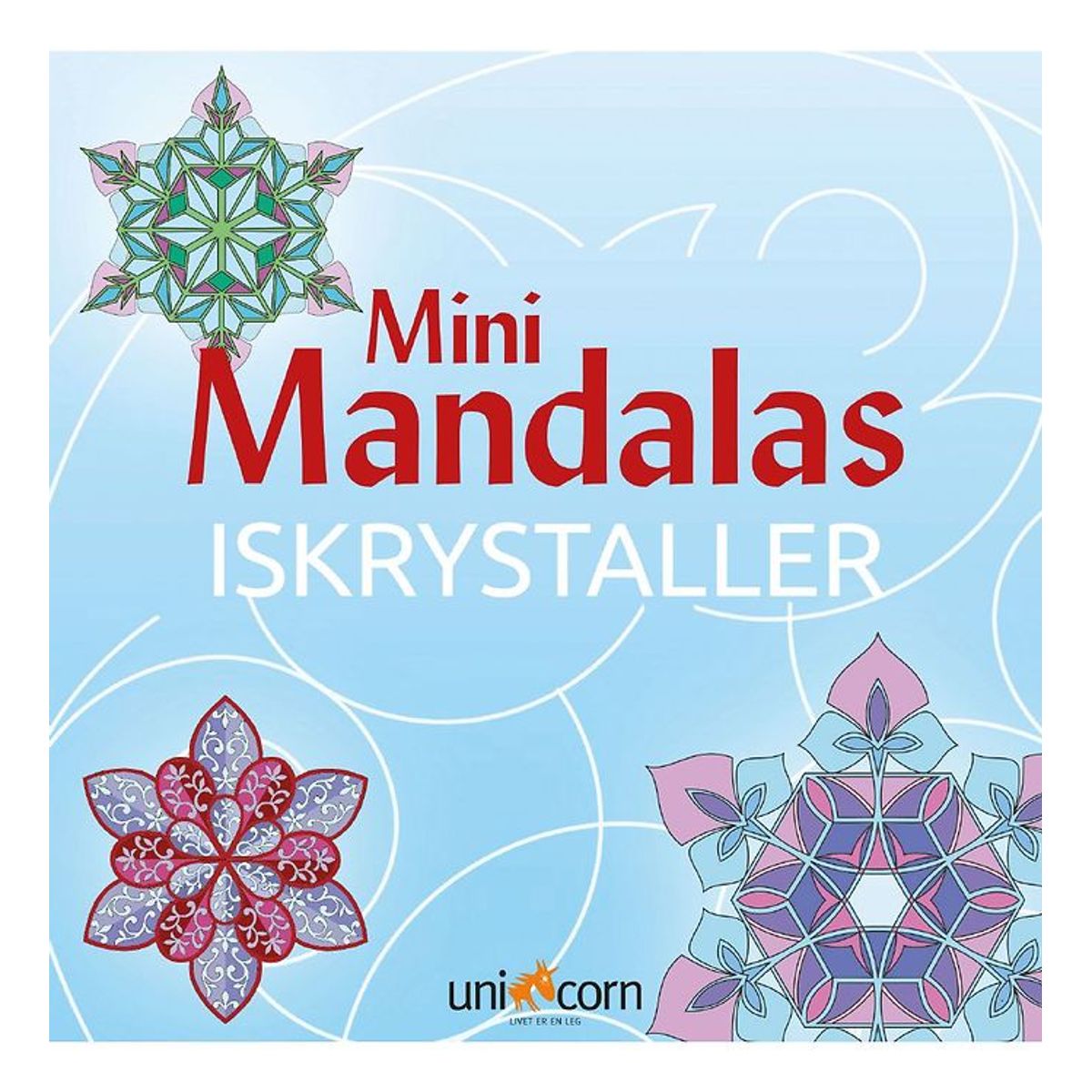 Mini Mandalas Malebog - Iskrystaller