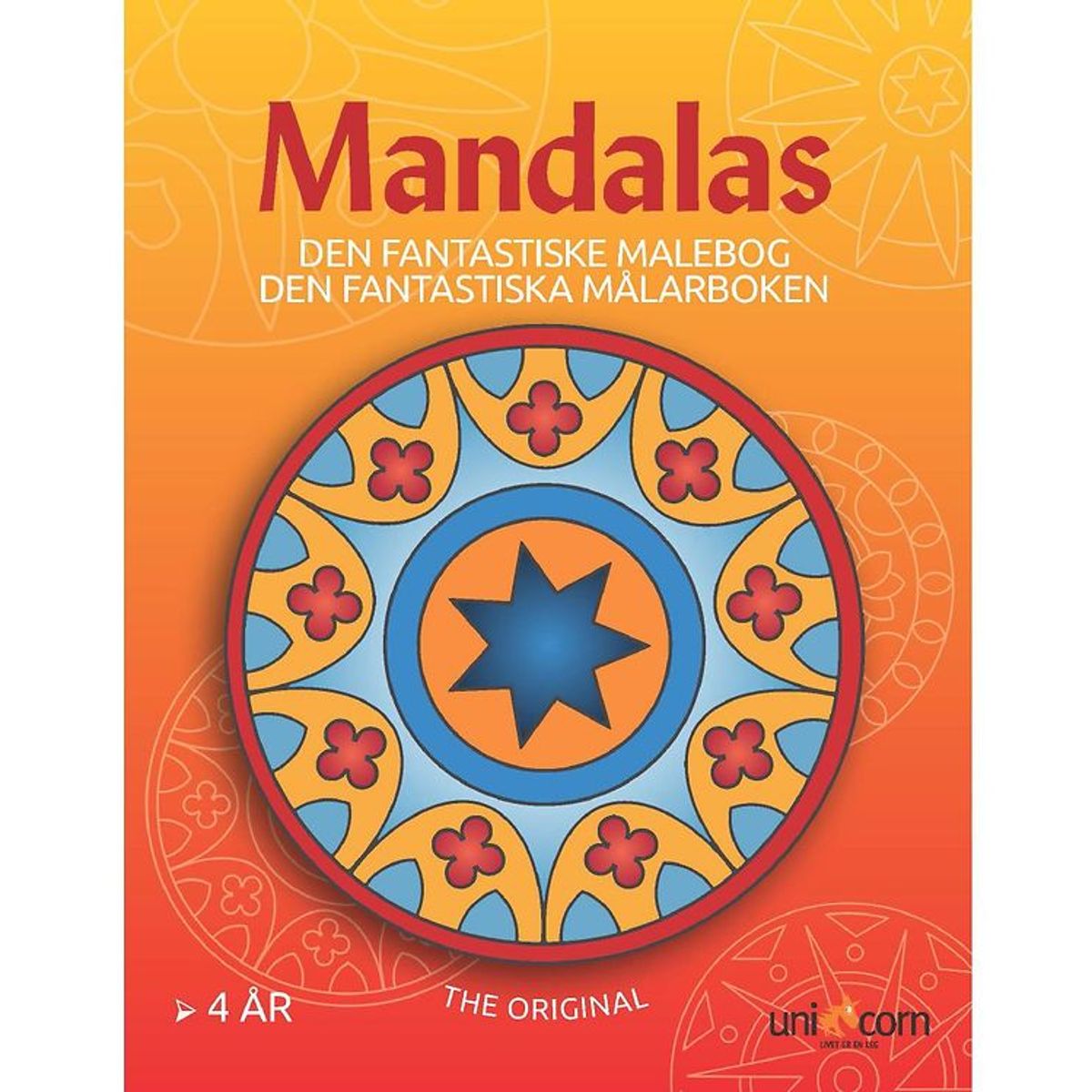 Mandalas Malebog - Den Fantastiske Malebog - 4 år