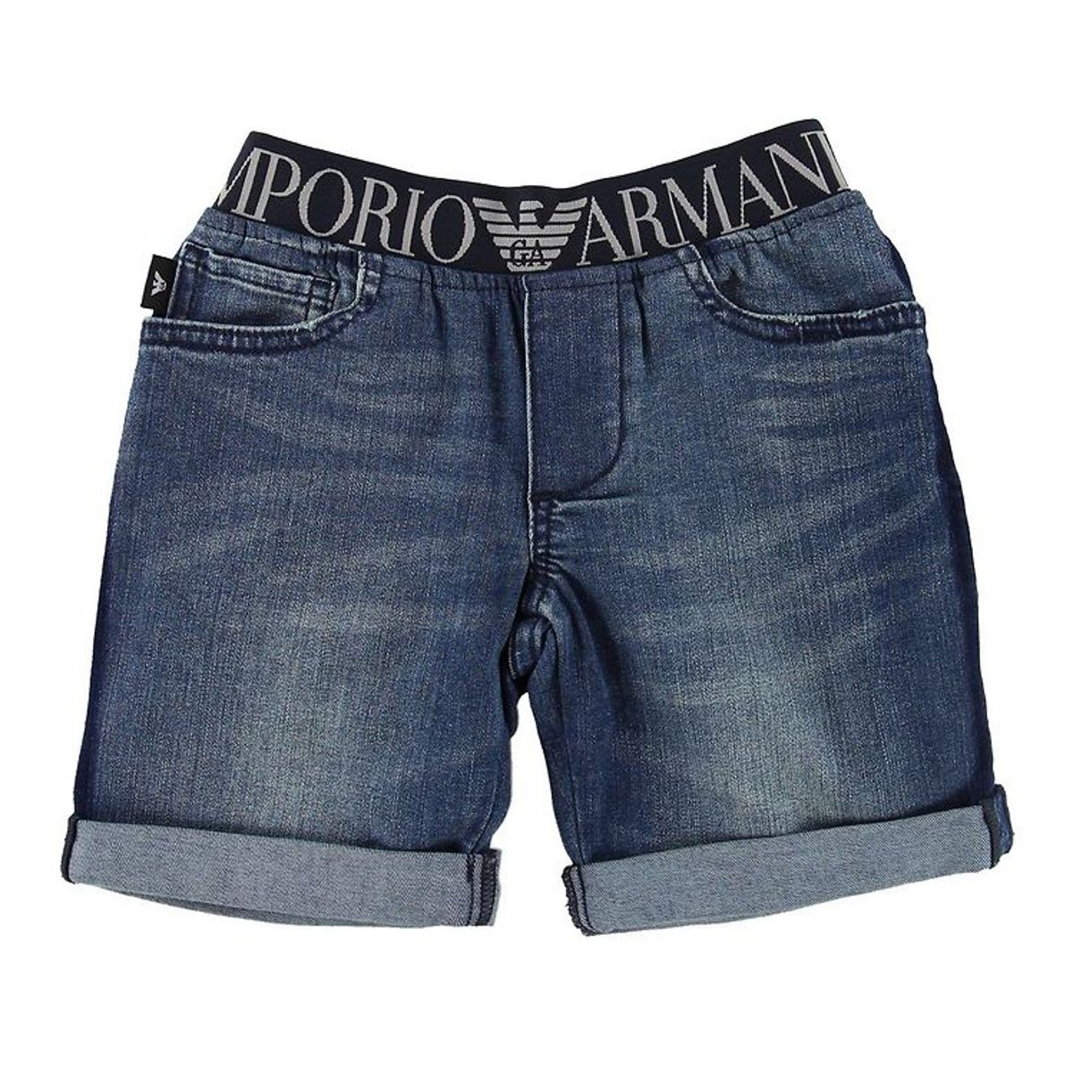 Emporio Armani Shorts - Blå Denim