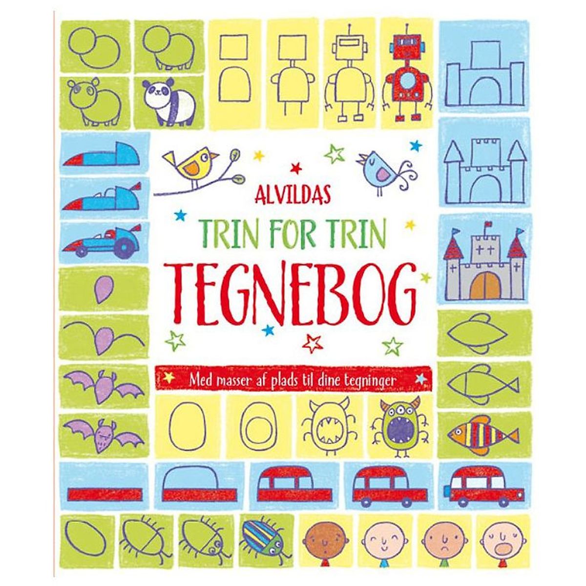 Alvilda Malebog - Trin For Trin Tegnebog