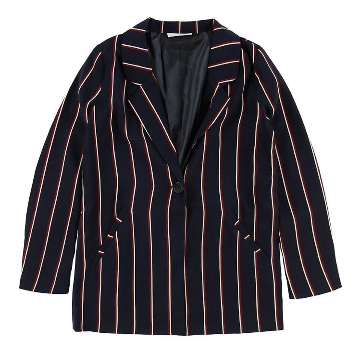 Grunt Blazer - Lilly - Navy m. Striber