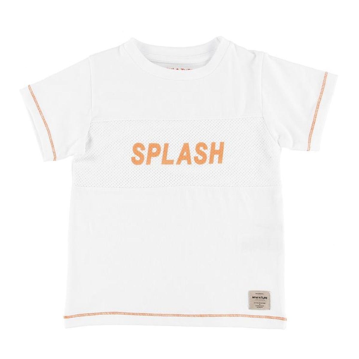 Mini A Ture T-shirt - Simion - White m. Splash