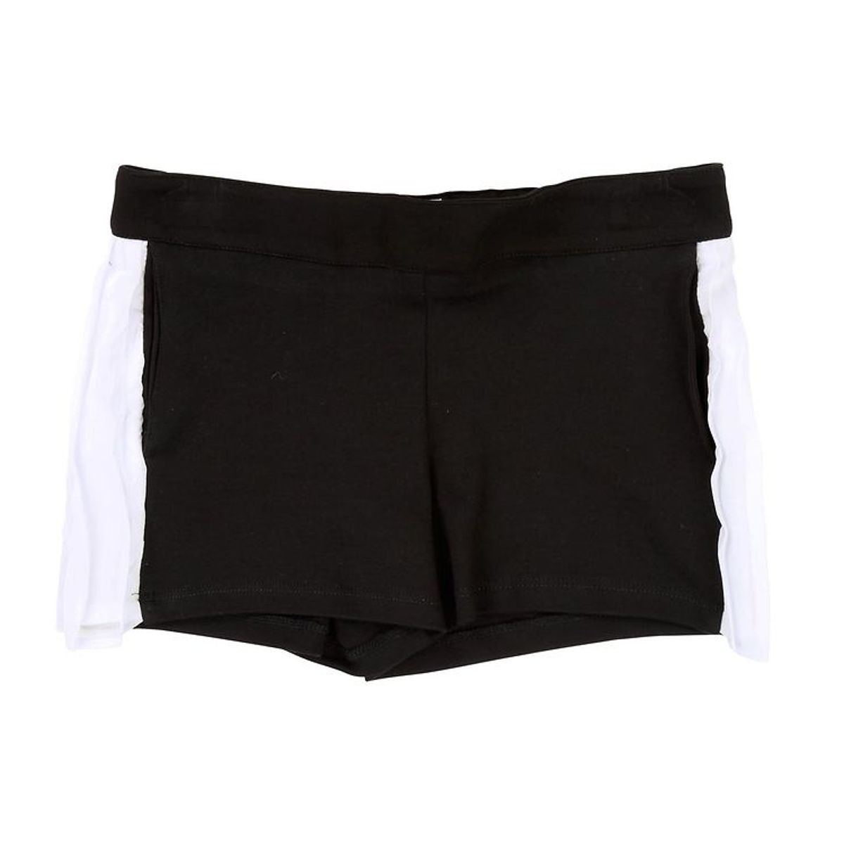 Karl Lagerfeld Shorts - Sort/Hvid m. Flæser