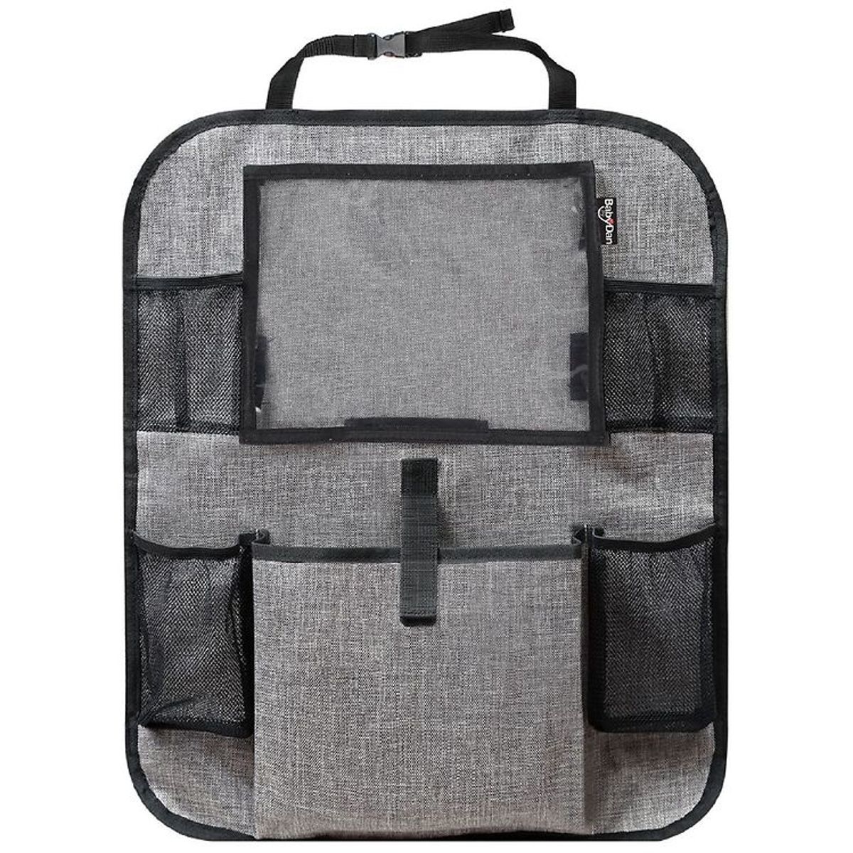 BabyDan Opbevaring - 20x25 cm - Tablet Backseat Organizer - Grå