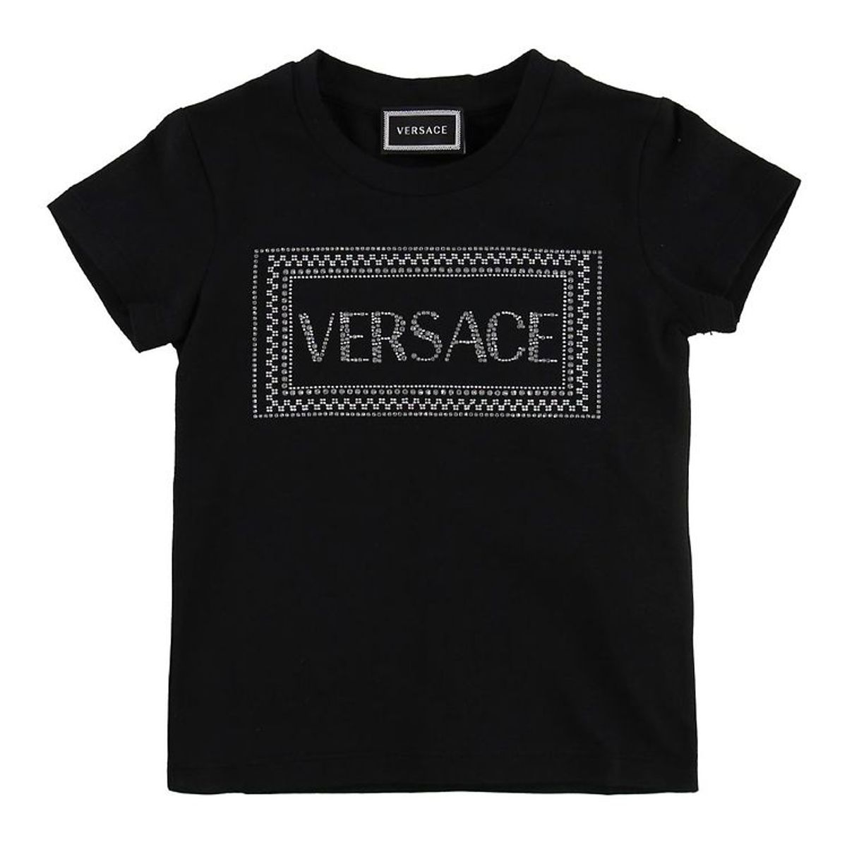 Versace T-shirt - Sort m. Similisten