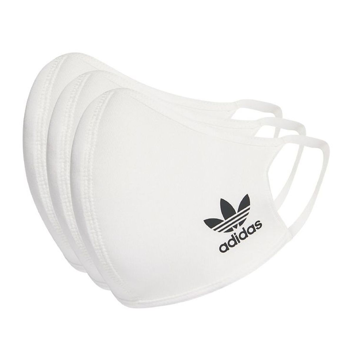 adidas Originals Mundbind - 3-pak - Hvid m. Logo