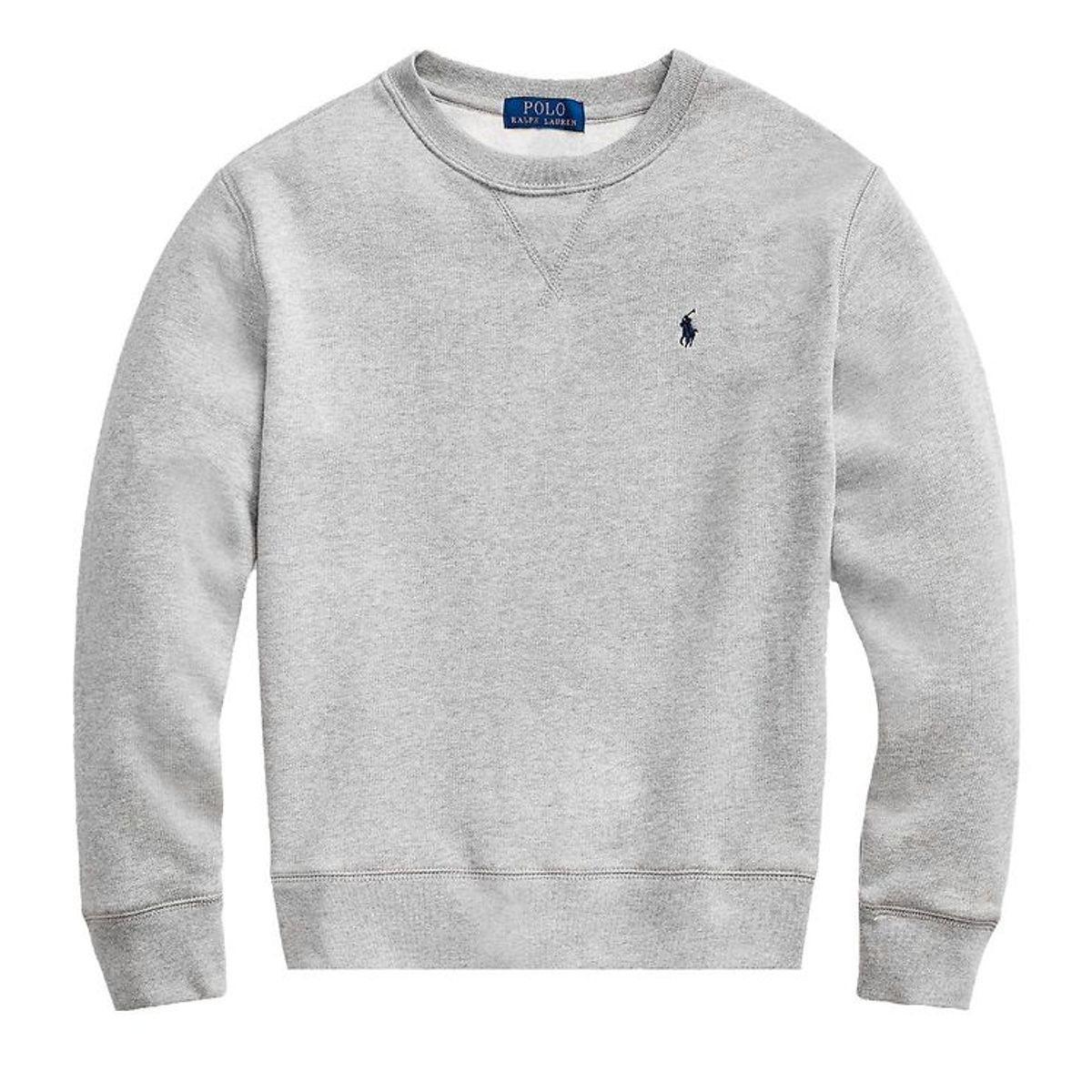 Polo Ralph Lauren Sweatshirt - Gråmeleret m. Logo