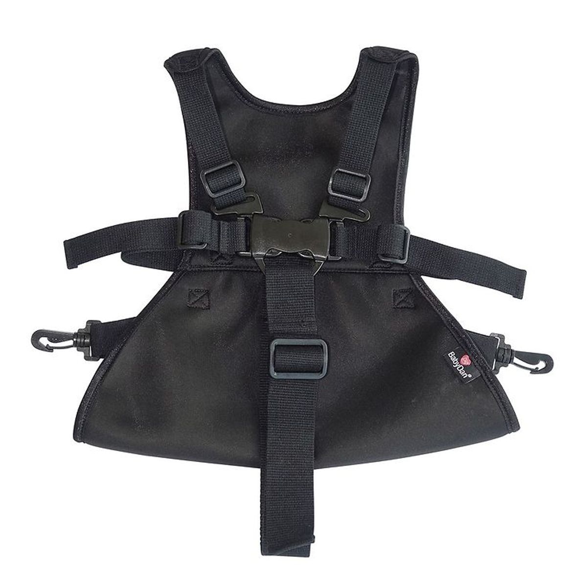 BabyDan Barnevognssele - DeLuxe Harness - Sort