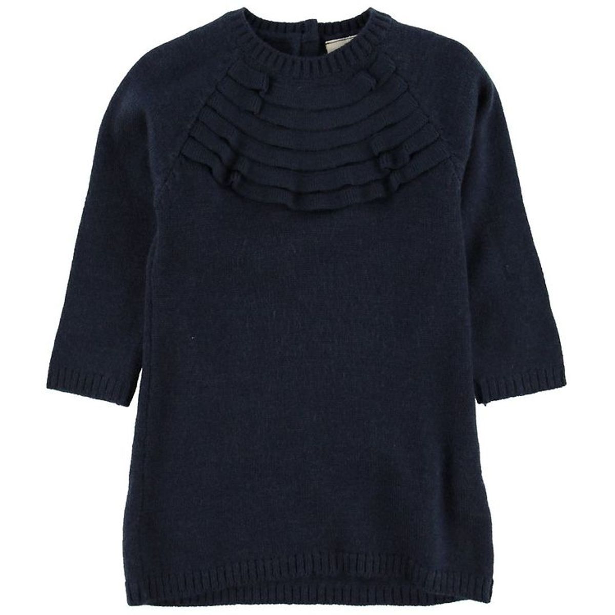 En Fant Kjole - Uld - Navy