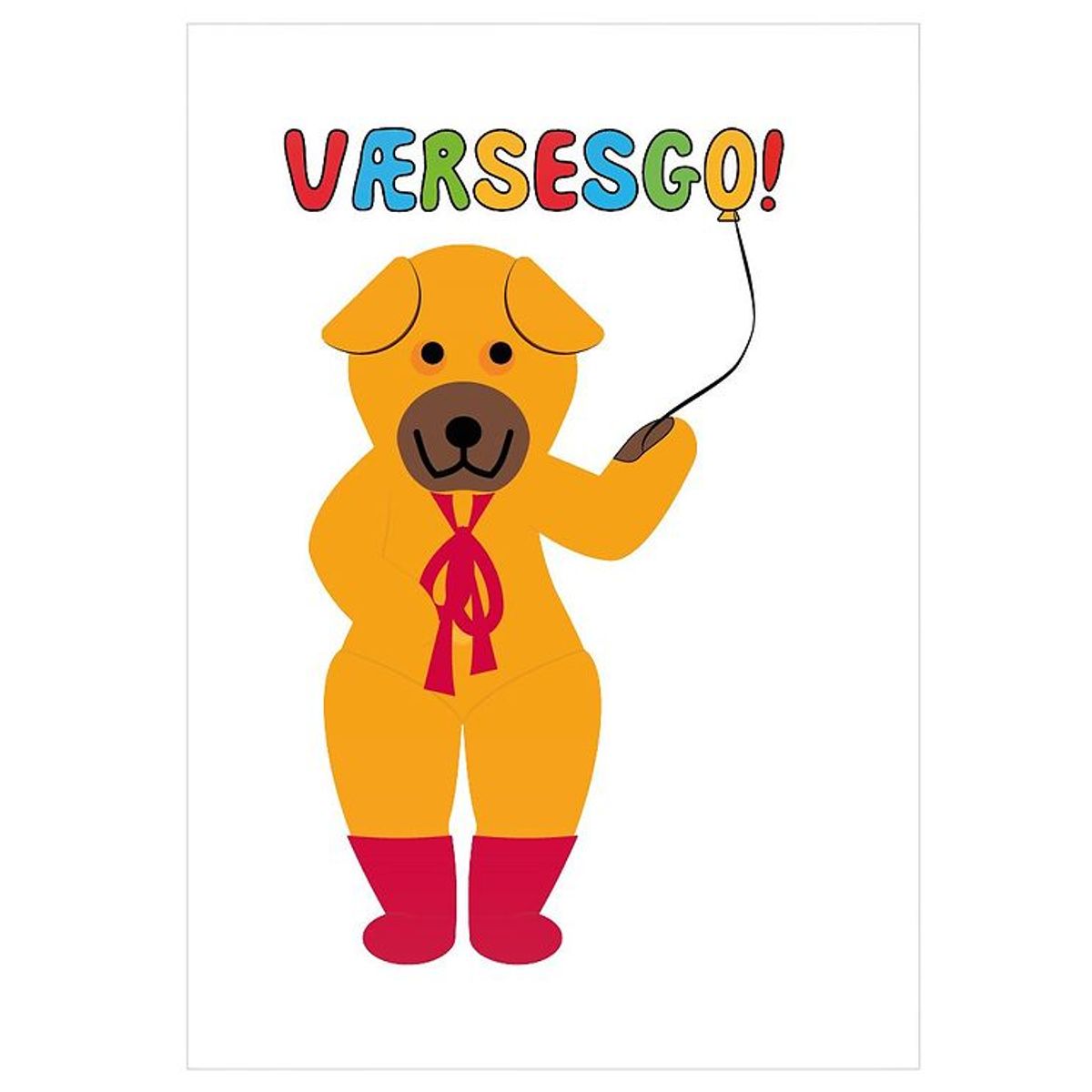 Citatplakat Plakat - B2 - Bamse - Værsesgo