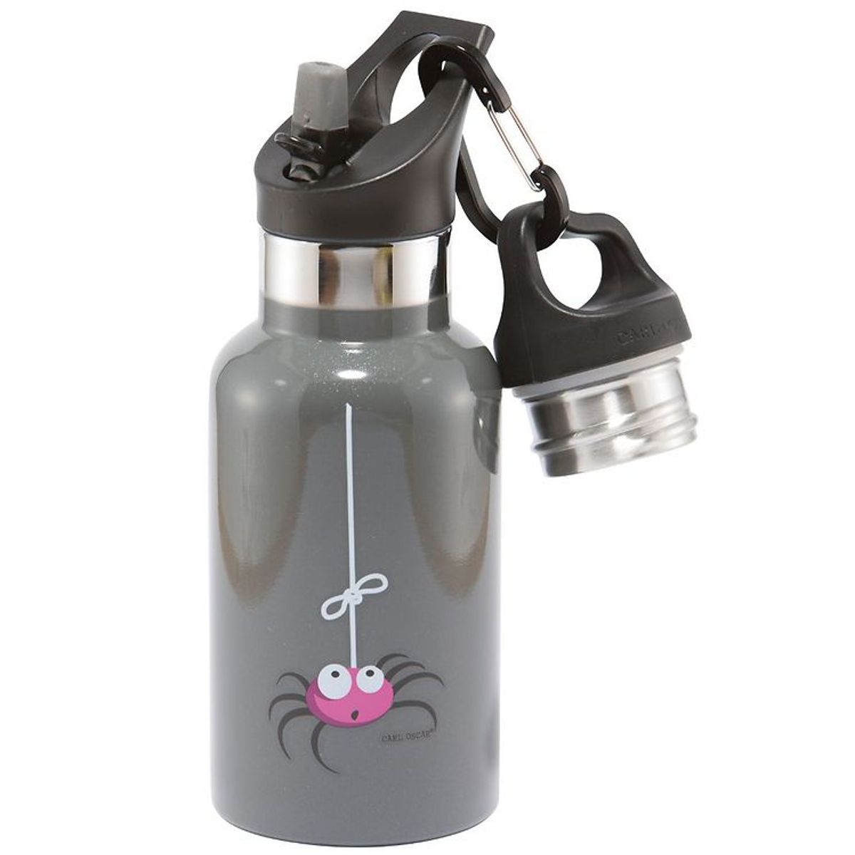 Carl Oscar Termoflaske - TEMPflask - 350 ml - Grey Spider