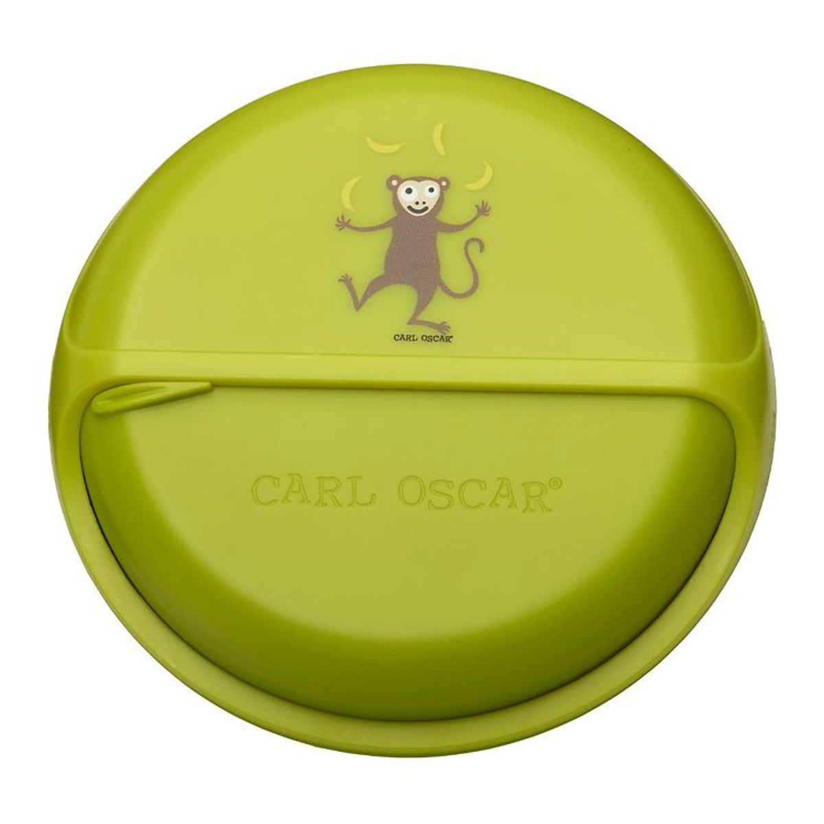 Carl Oscar Snackbox - 15 cm - Lime Monkey