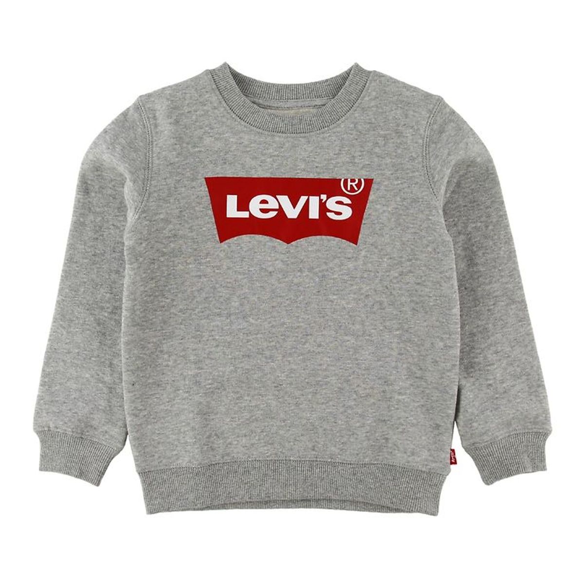 Levis Sweatshirt - Batwing Crew Neck - Gråmeleret