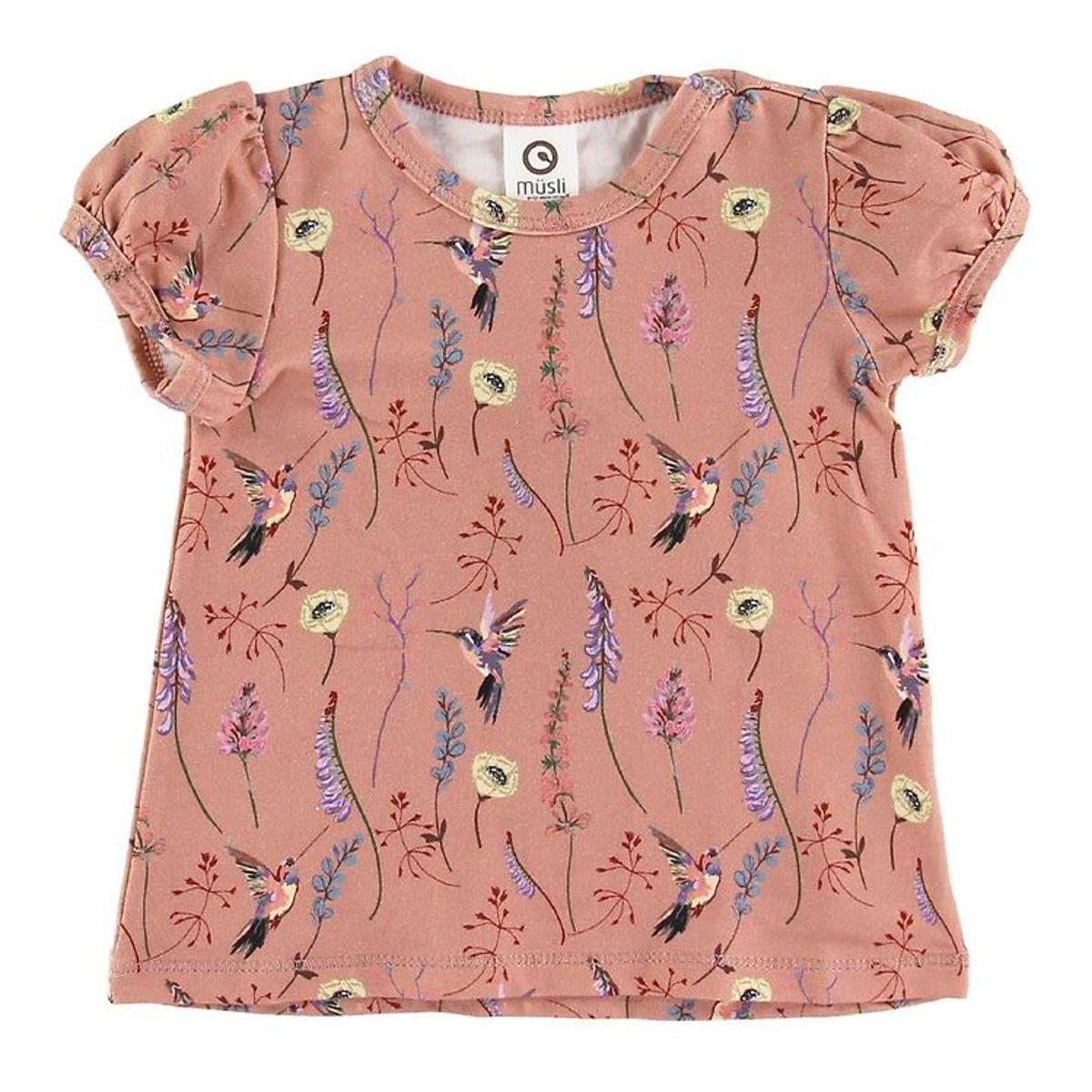 Müsli T-shirt - Hummingbird - Dream Blush