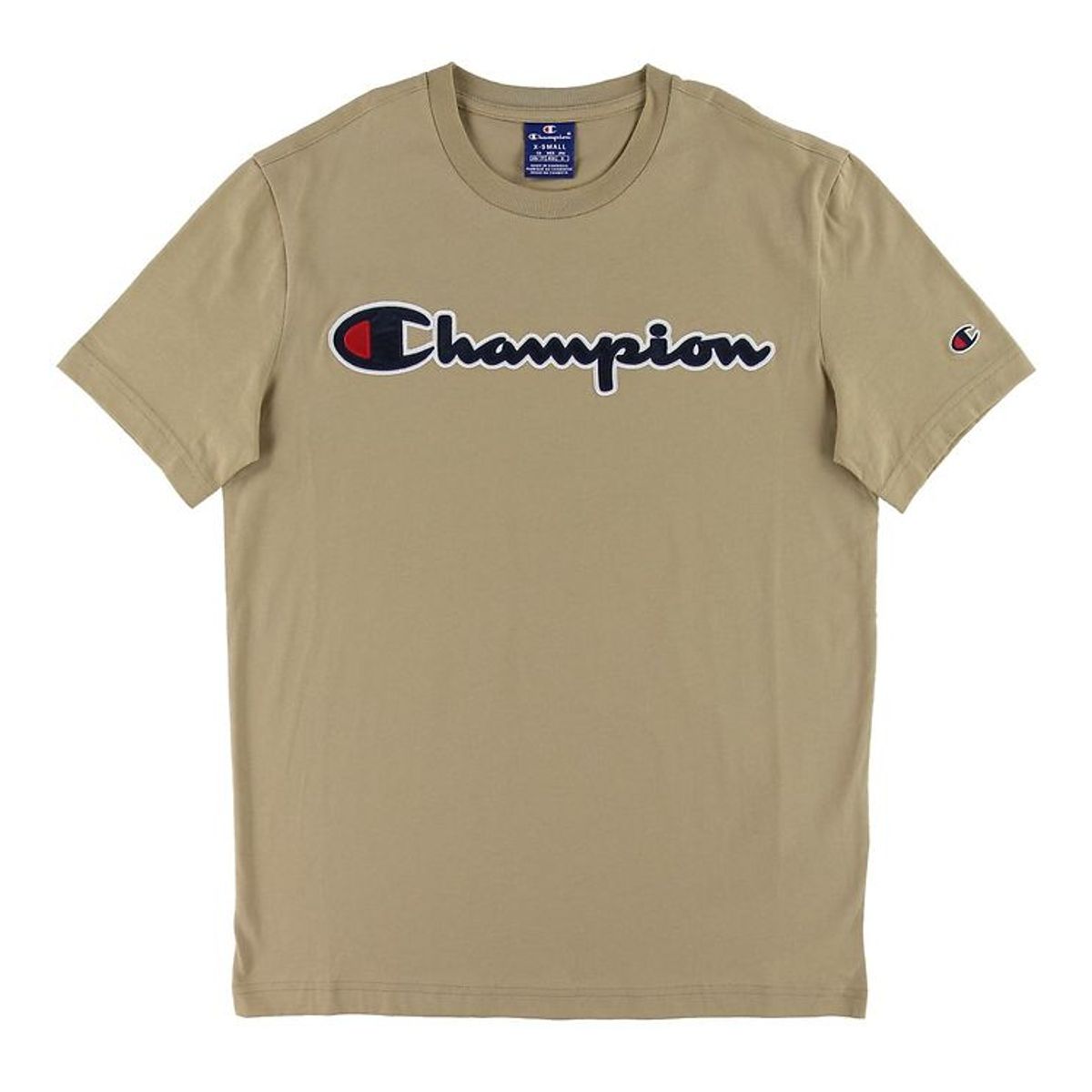 Champion Fashion T-shirt - Khaki m. Logo