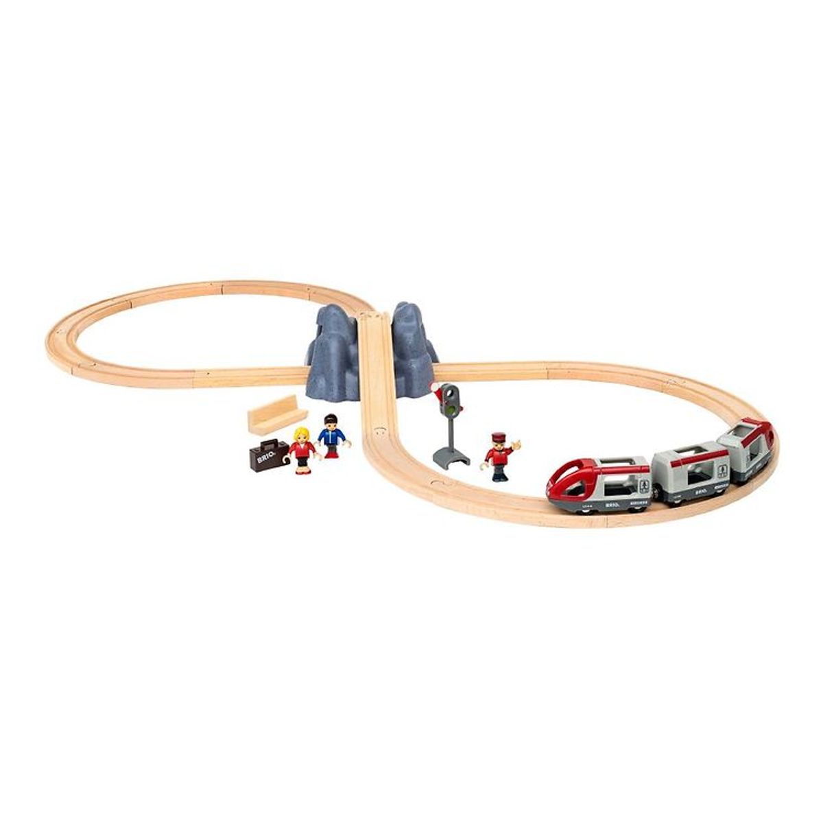 BRIO World Startsæt - 26 dele - Togbane 33773