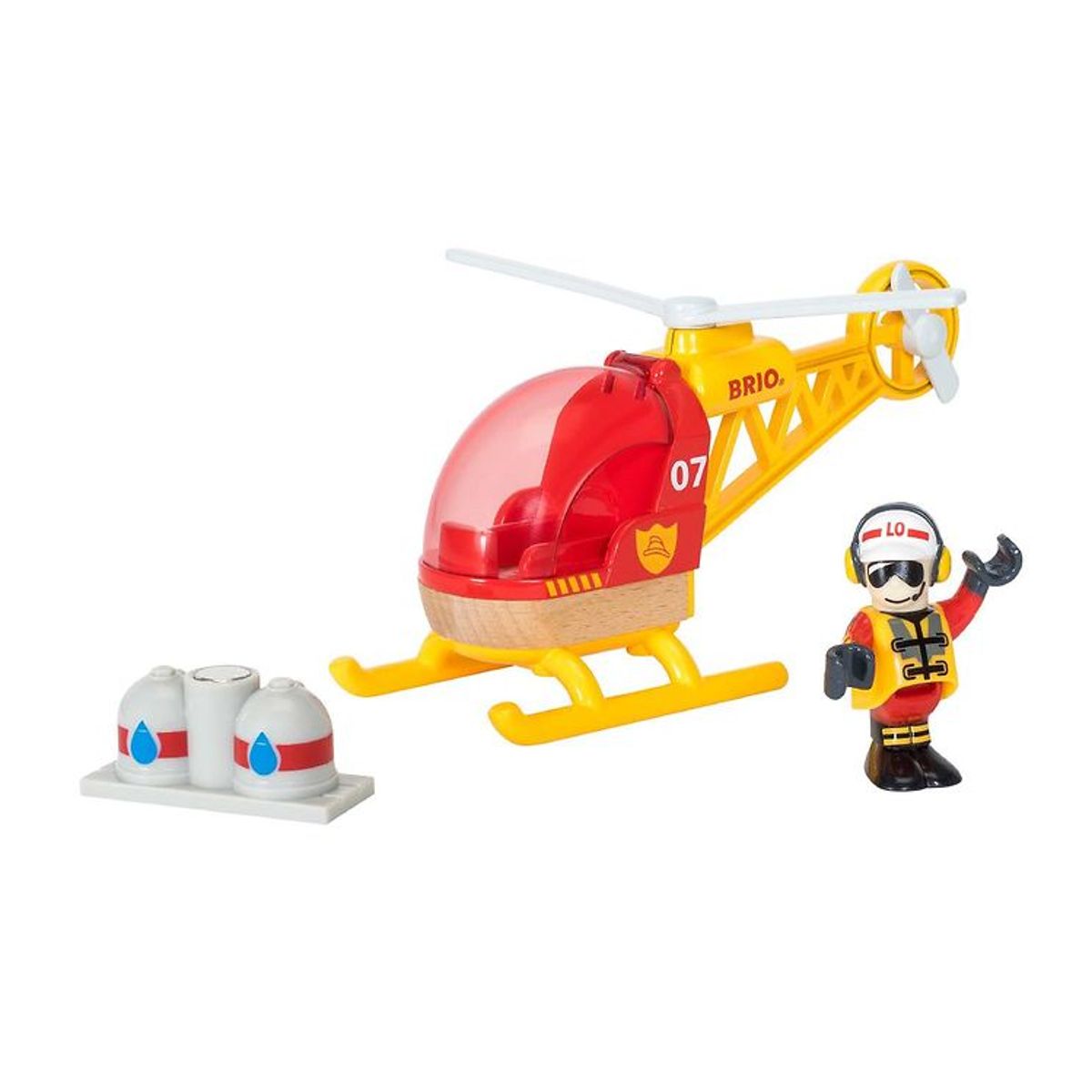 BRIO World Redningshelikopter 33797